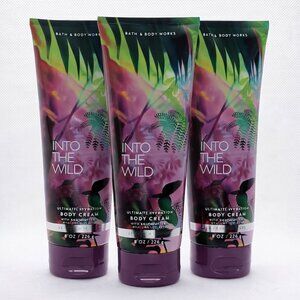 Bath & Body Works Body Cream Bundle INTO THE WILD 3 pack NEW